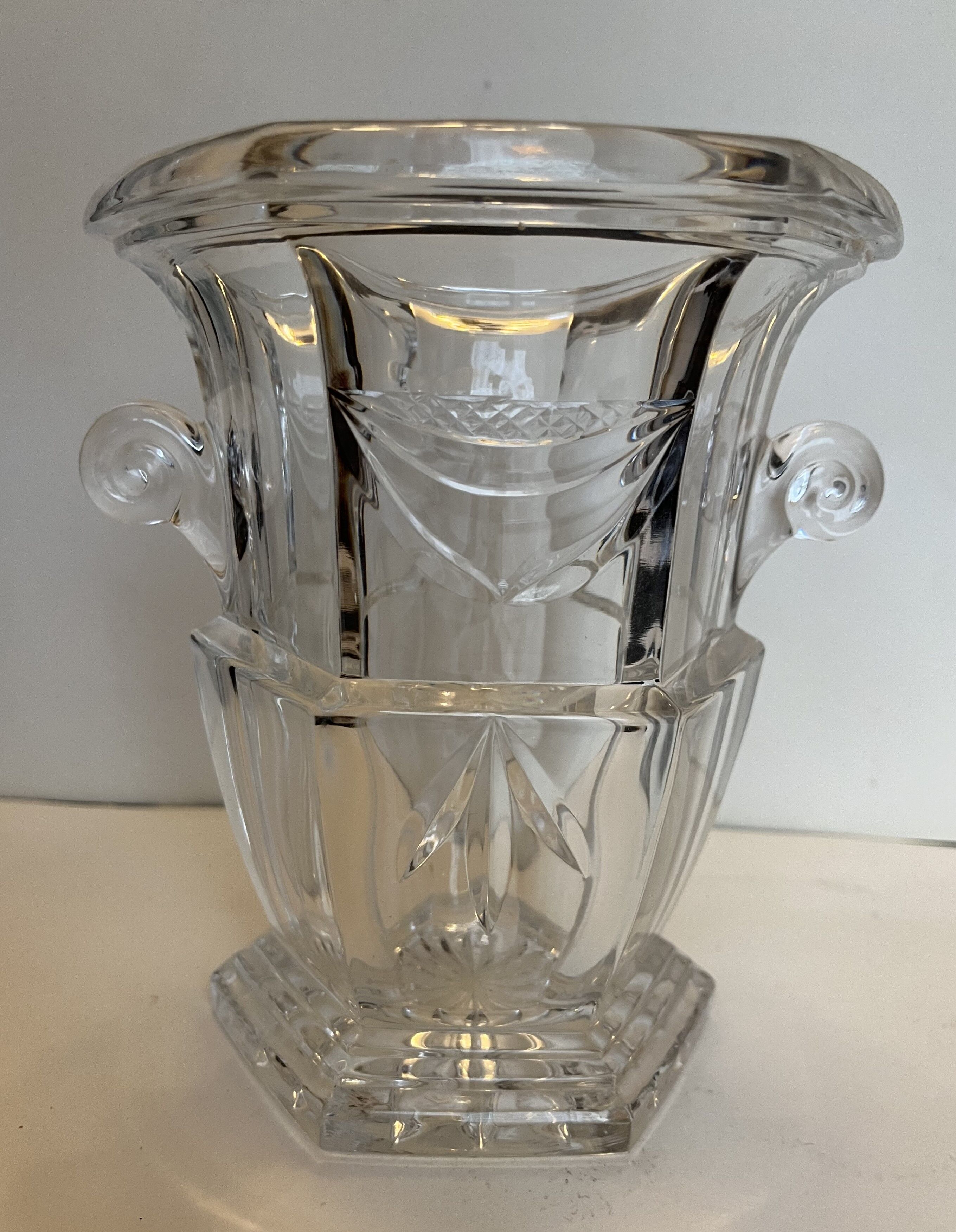 Medici vase in crystal