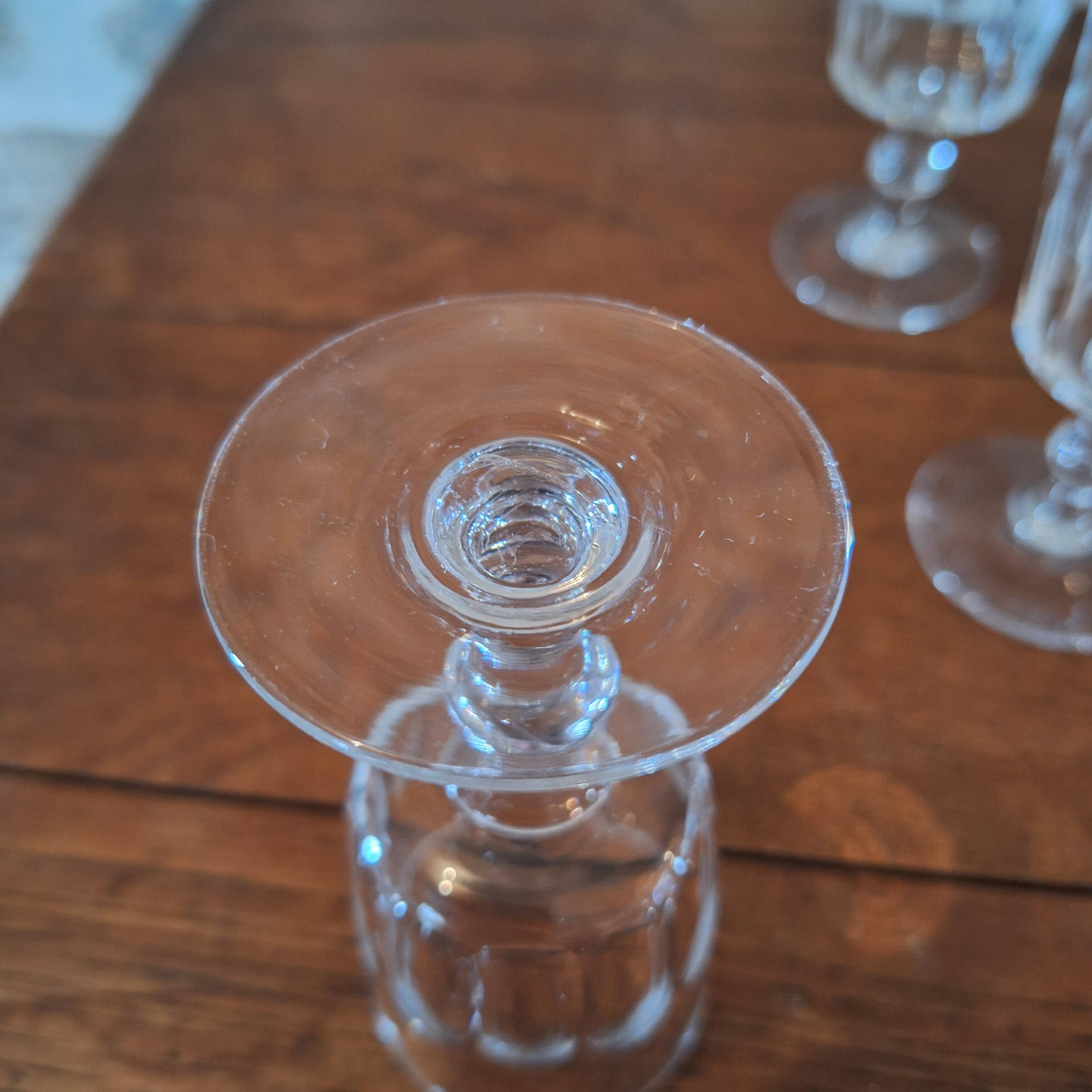 Crystal digestive glasses