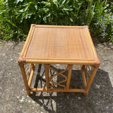 Rattan table