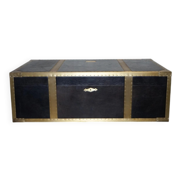 Cumberland Coffee Table with Red Velvet Lining by Timothy Oulton