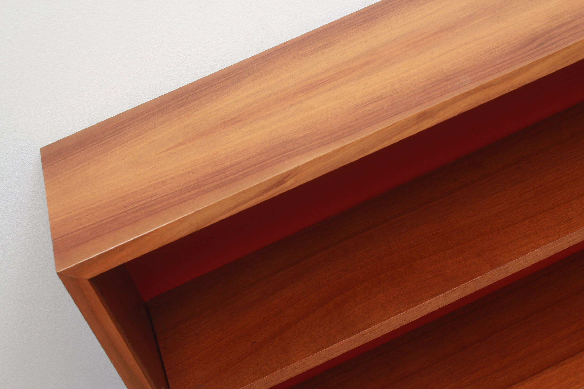 1960s book shelf in walnut