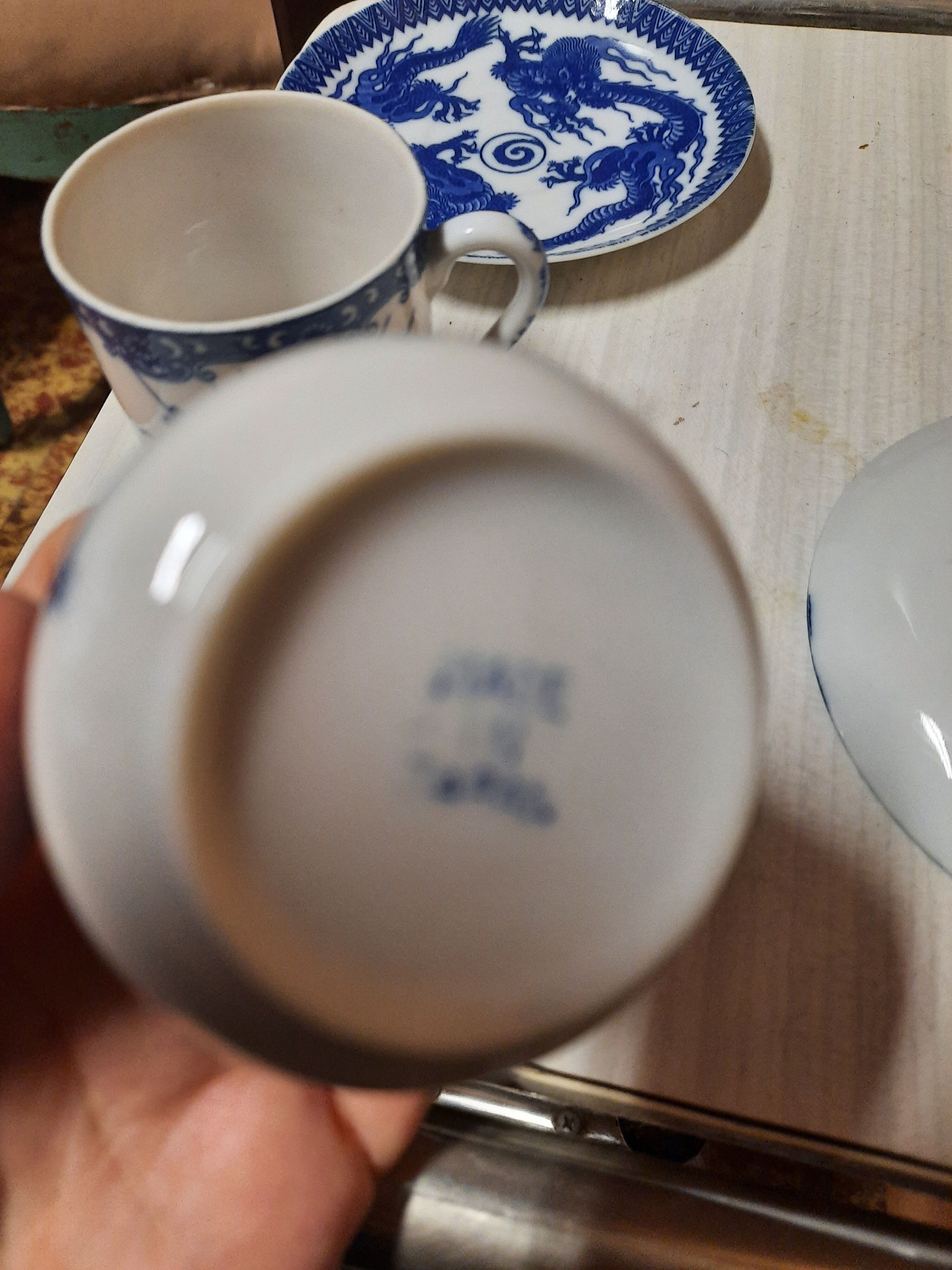 Two of the coffee cups