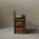 Folk art chest bench, Catalonia, 1800