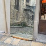 Grand miroir vintage à poser