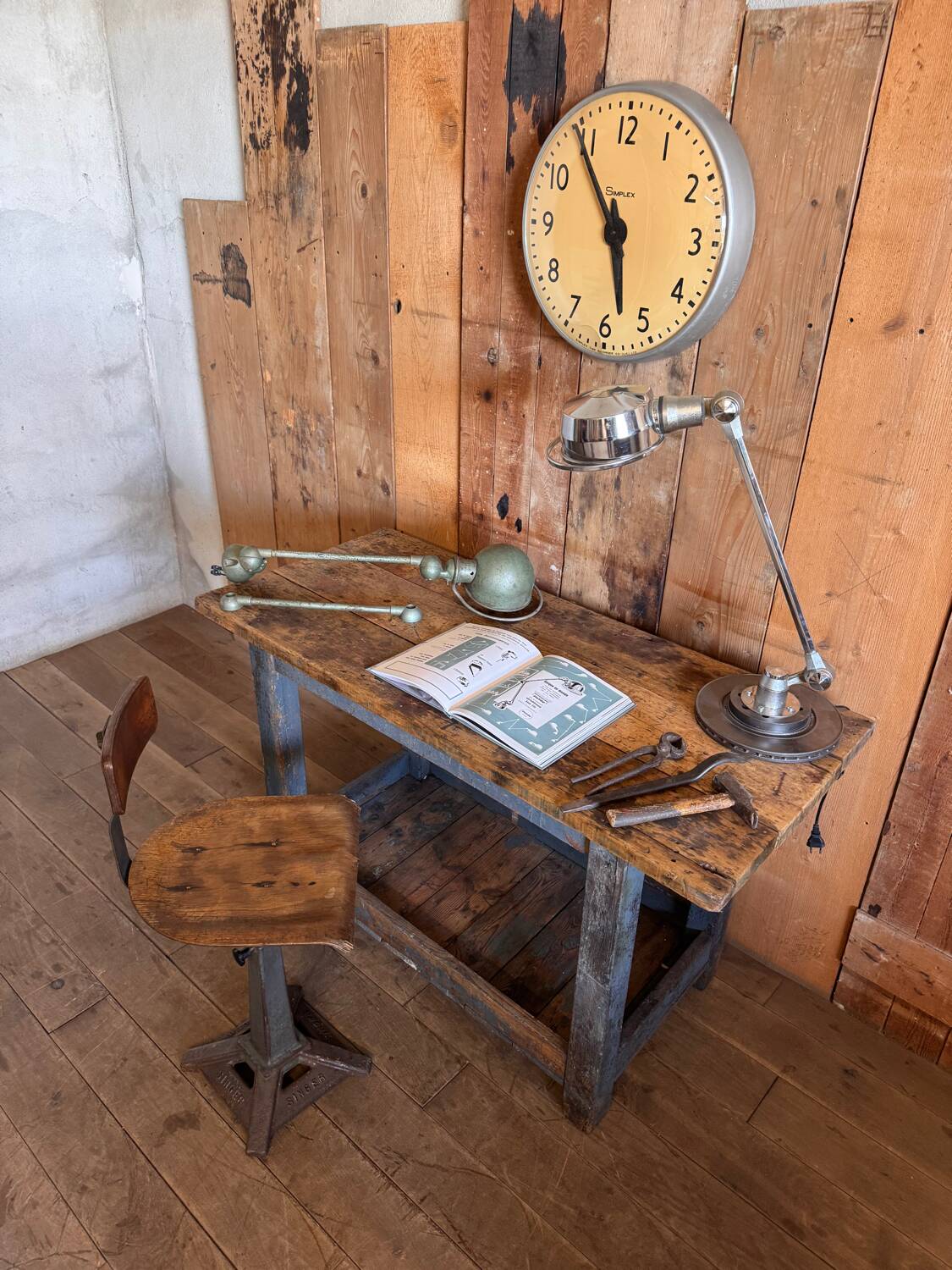 Chaise d’atelier Singer