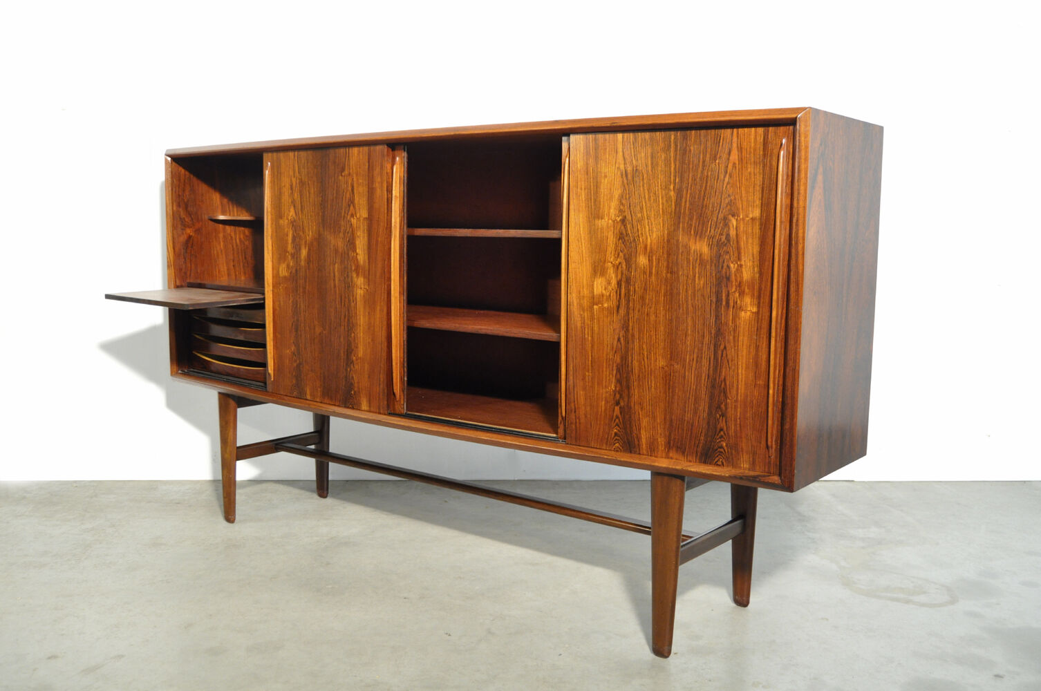 Rosewood sideboard by Arne Vodder for HP Hansen, Danish 1960s