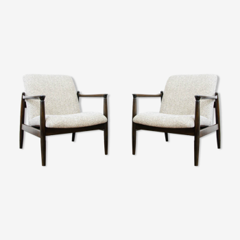 Pair of GFM-64 armchairs by Edmund Homa 1960's