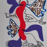 Charles Lapicque: Surrealist Butterfly - Original Lithograph