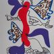Charles Lapicque: Surrealist Butterfly - Original Lithograph