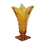 Vintage amber vase