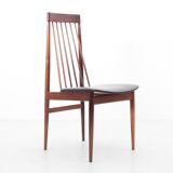 Suite of 6 rosewood bar chairs from Rio