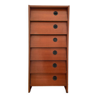 Vintage wooden shoe cabinet