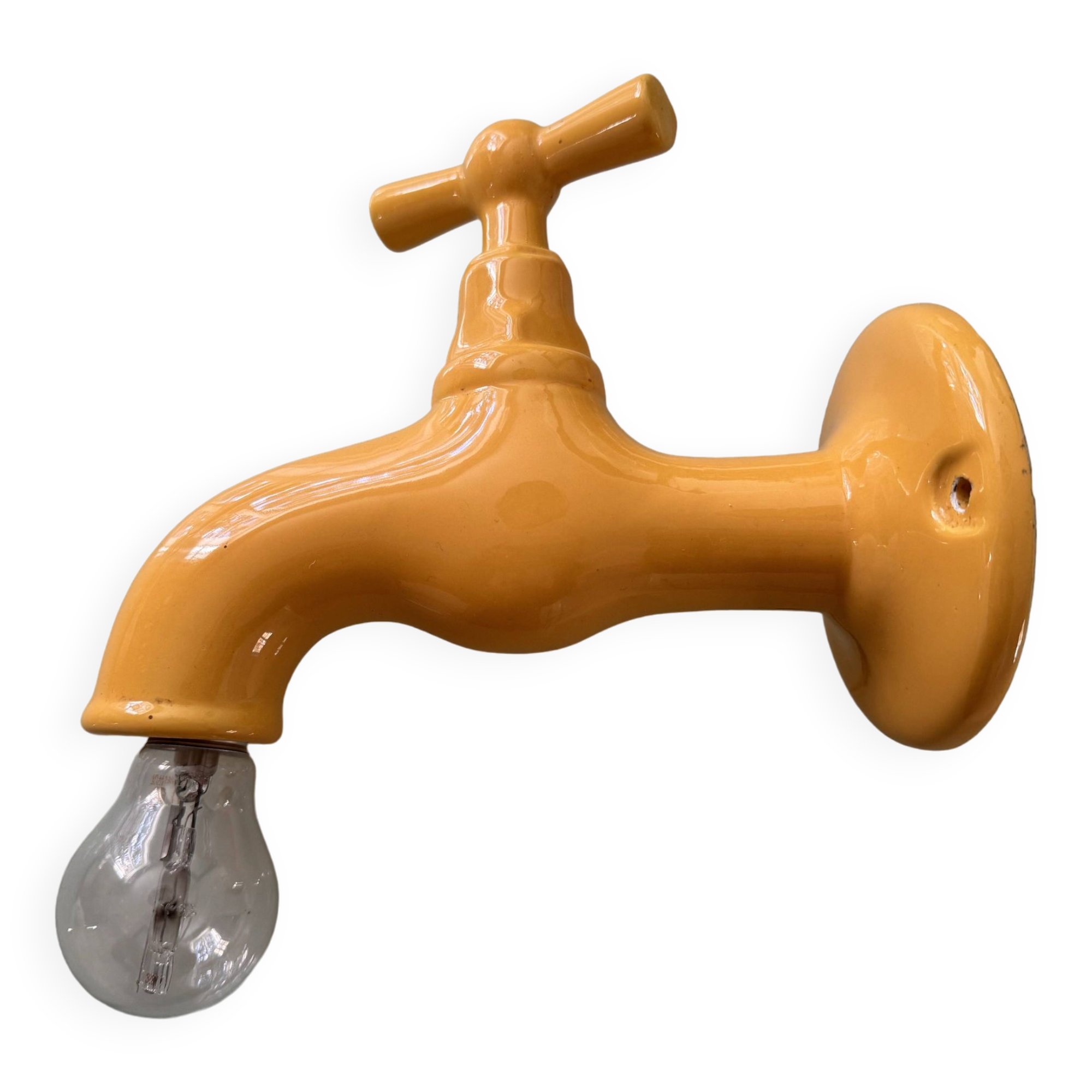 Wall light faucet 80s