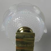 Applique Art Déco en verre opalescent, années 30