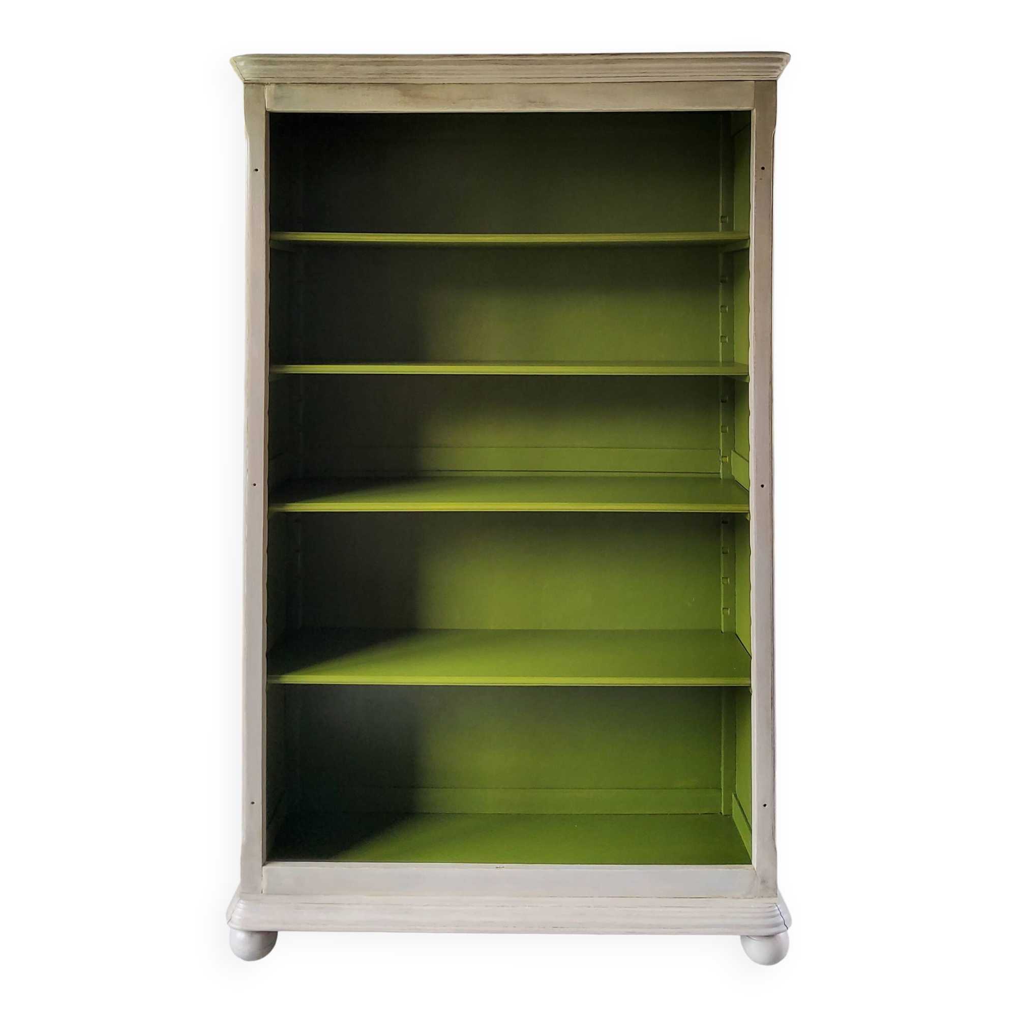 Antique patinated library