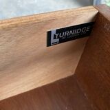 Mid-Century 1960’s mirrored display cabinet by Turnidge of London