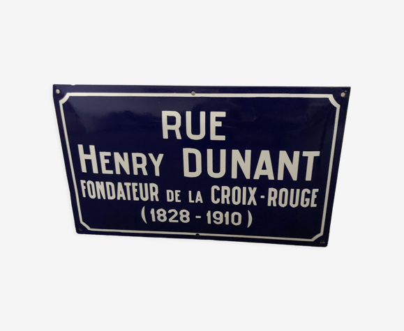 Plaque de rue
