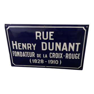 Plaque de rue