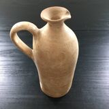 Beige stoneware bottle