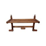 French Mid Century Wall Coat Rack From Gyf, 1950s.
