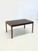 4D wooden vintage dining table by Angelo Mangiarotti for Molteni
