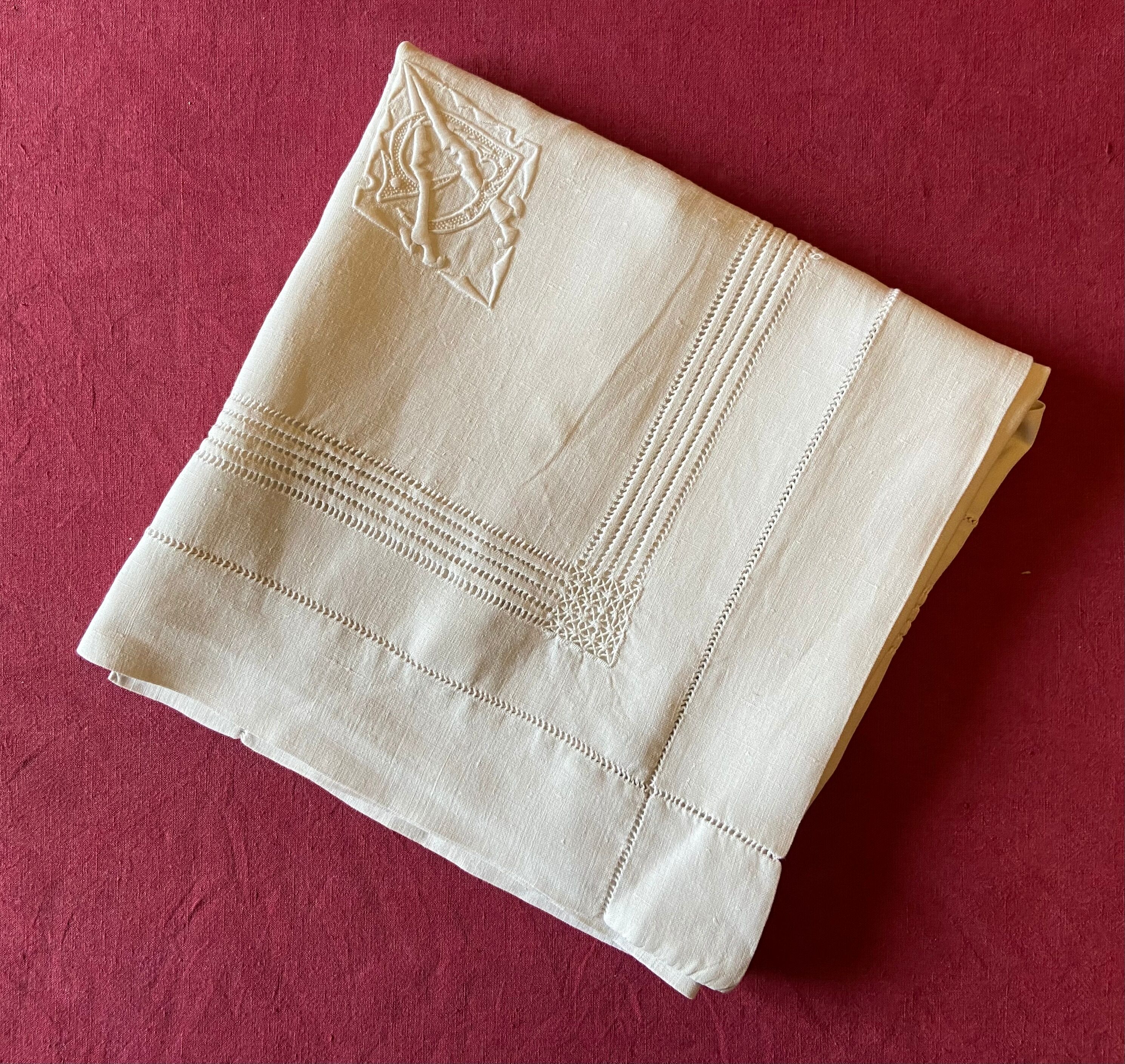 Antique pillowcase