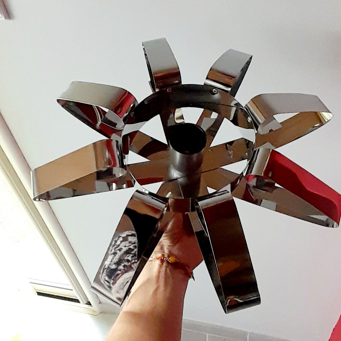 Suspension space age flower 70s