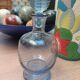 Carafe bleue Art Déco