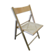 Chaise pliante en cannage