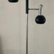 Lampadaire liseuse vintage 2 spots années 70