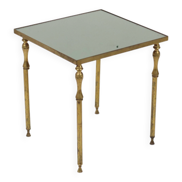 Brass Side Table / Plant Stand, Maison Jansen Style, France