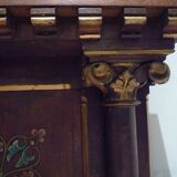 Old corner console, Chapel furniture..
