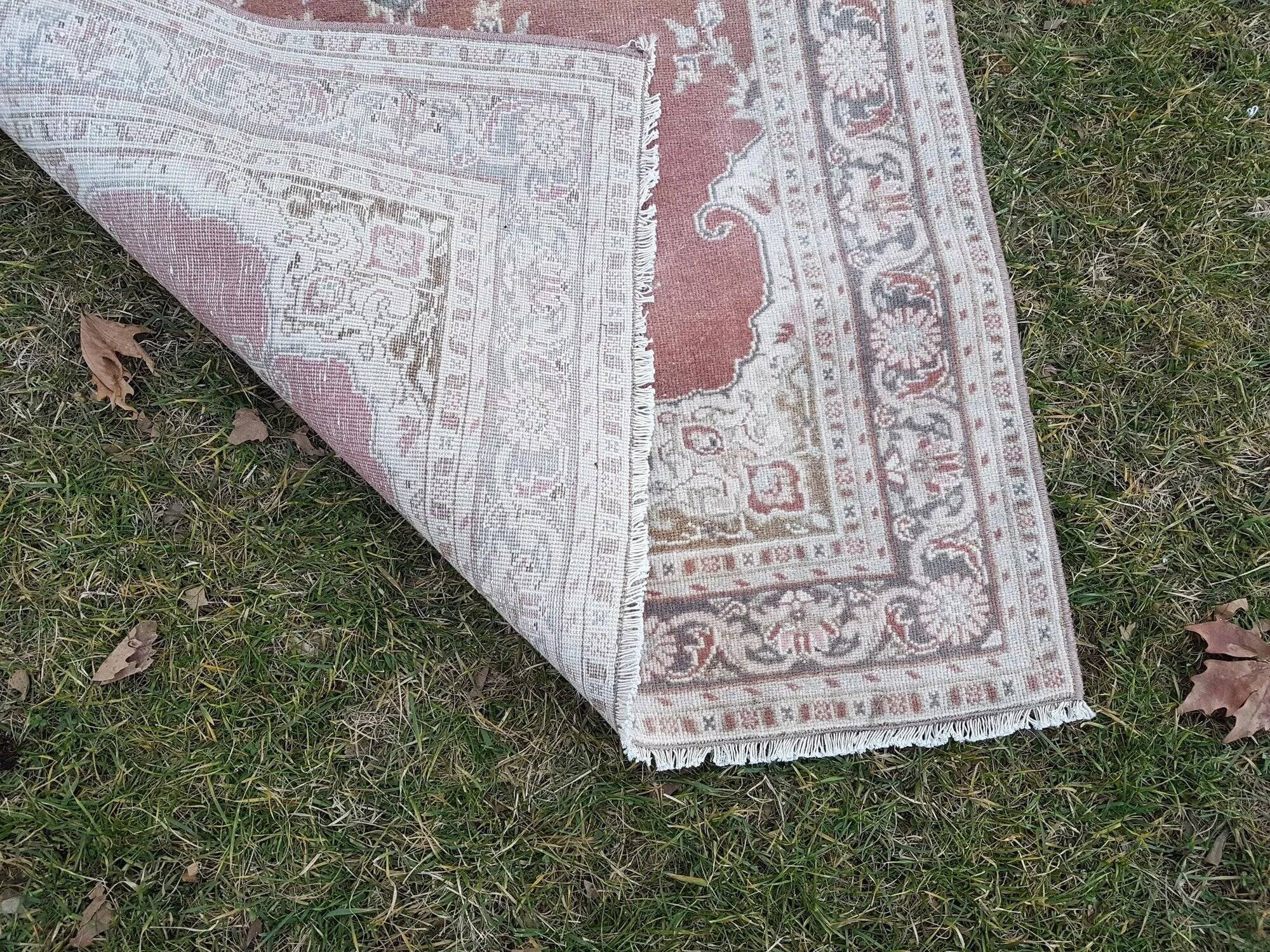 Vintage Turkish handmade rug 93x155 cm