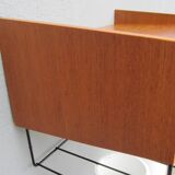 Scandinavian teak wall shelf