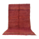 Burgundy Vintage Handmade Moroccan rug 180 x 336 cm - Berber wool Rug