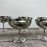 6 stainless steel bowls Rémy Letang 1970