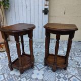 Pair of authentic saddles