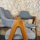 Set of 4 teak chairs by Kai Kristiansen for Sva Møbler Danish Design 60s 70s