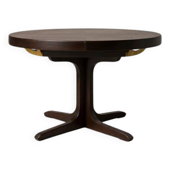 Table à manger extensible vintage Baumann des années 60/70
