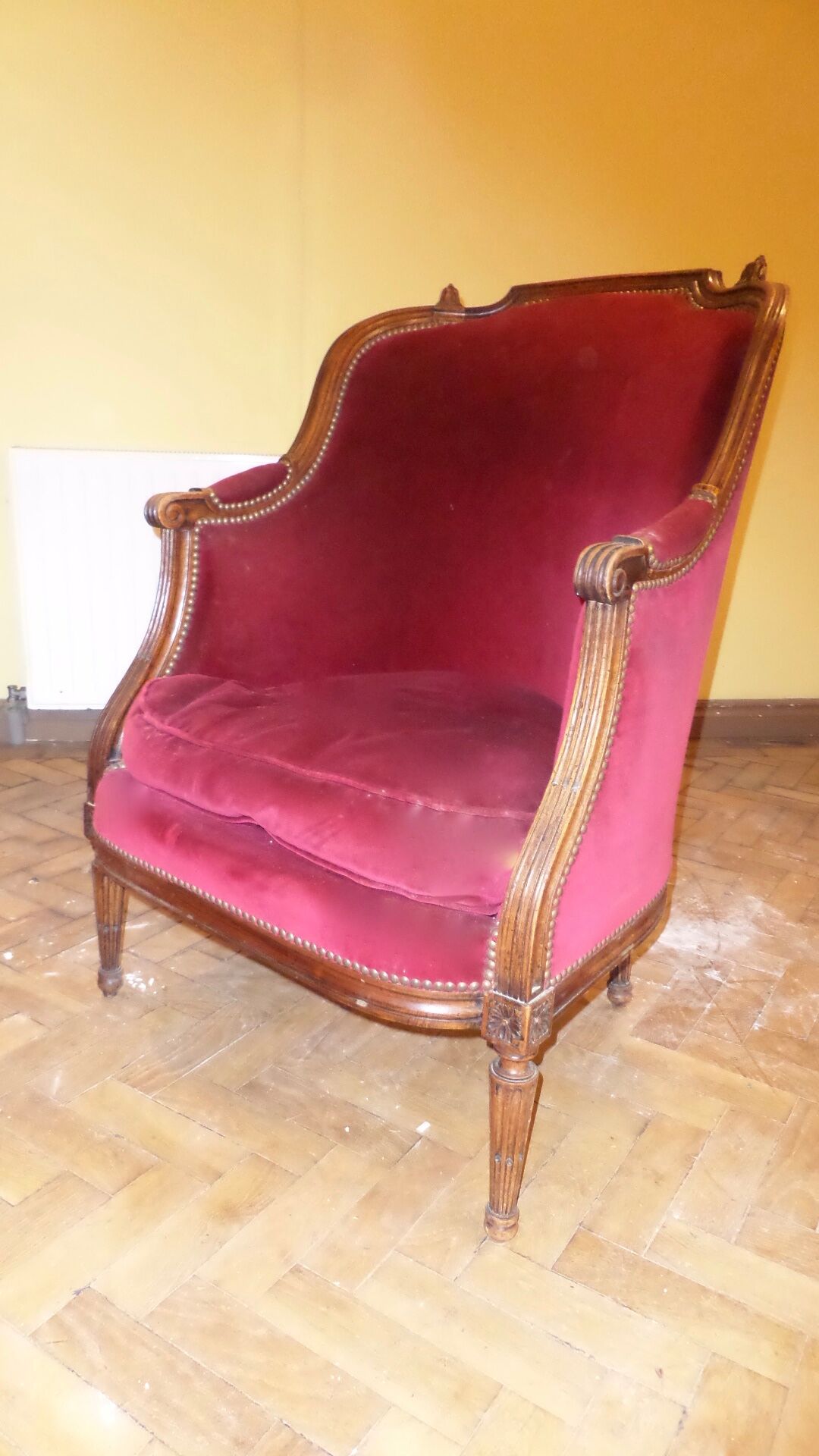 Napoleon III Bergere in Velvet