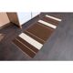 Vintage Turkish Hand-Knotted Wool Cotton Brown Kilim Runner Rug 60x176