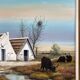 Keeper's huts by Jean Marignan