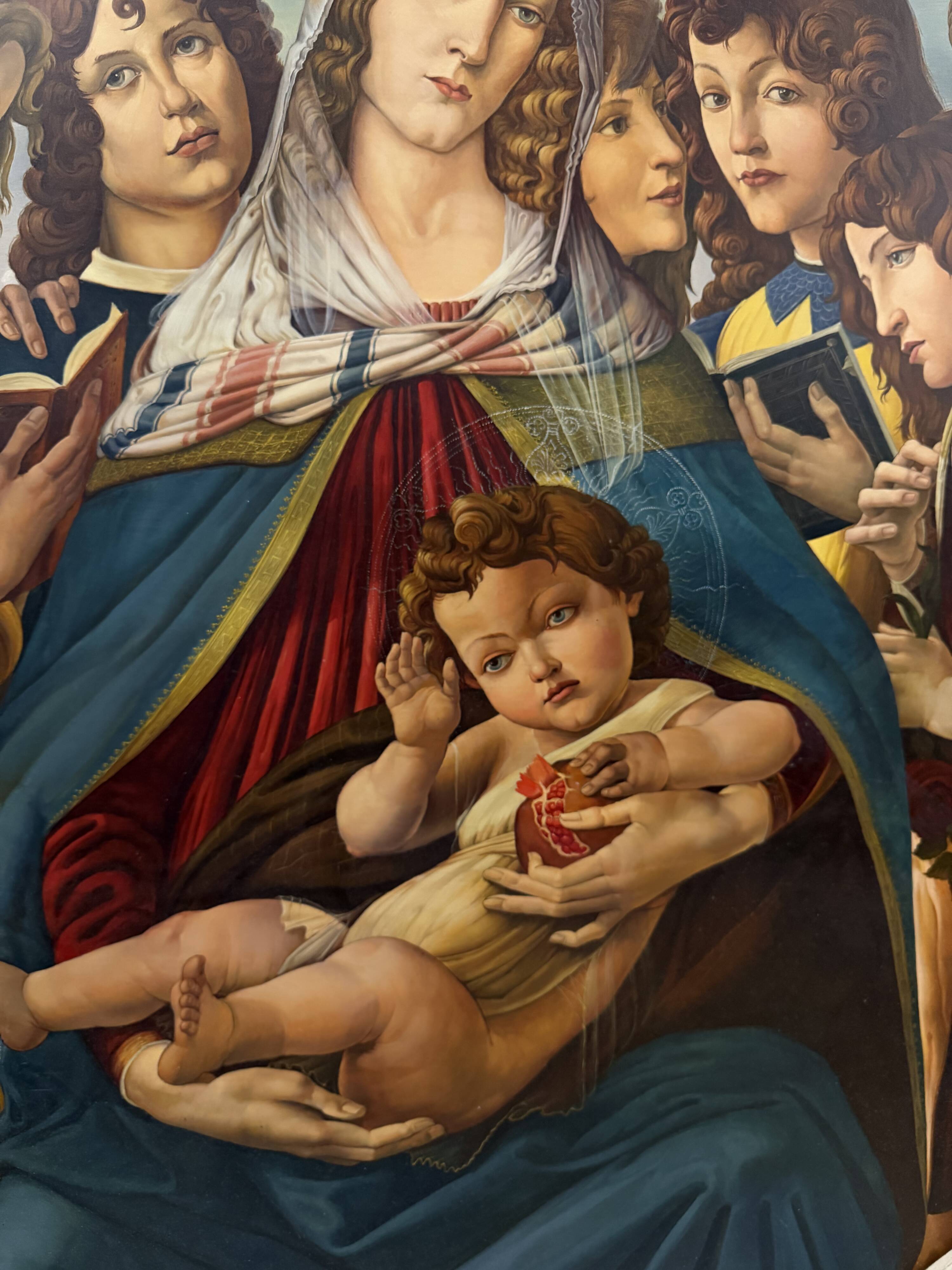 The Virgin with the Pomegranate after Sandro BOTTICELLI