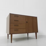 Vintage chest of drawers on tapered legs