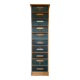 Notary desk with blue flaps, also known as a card index.