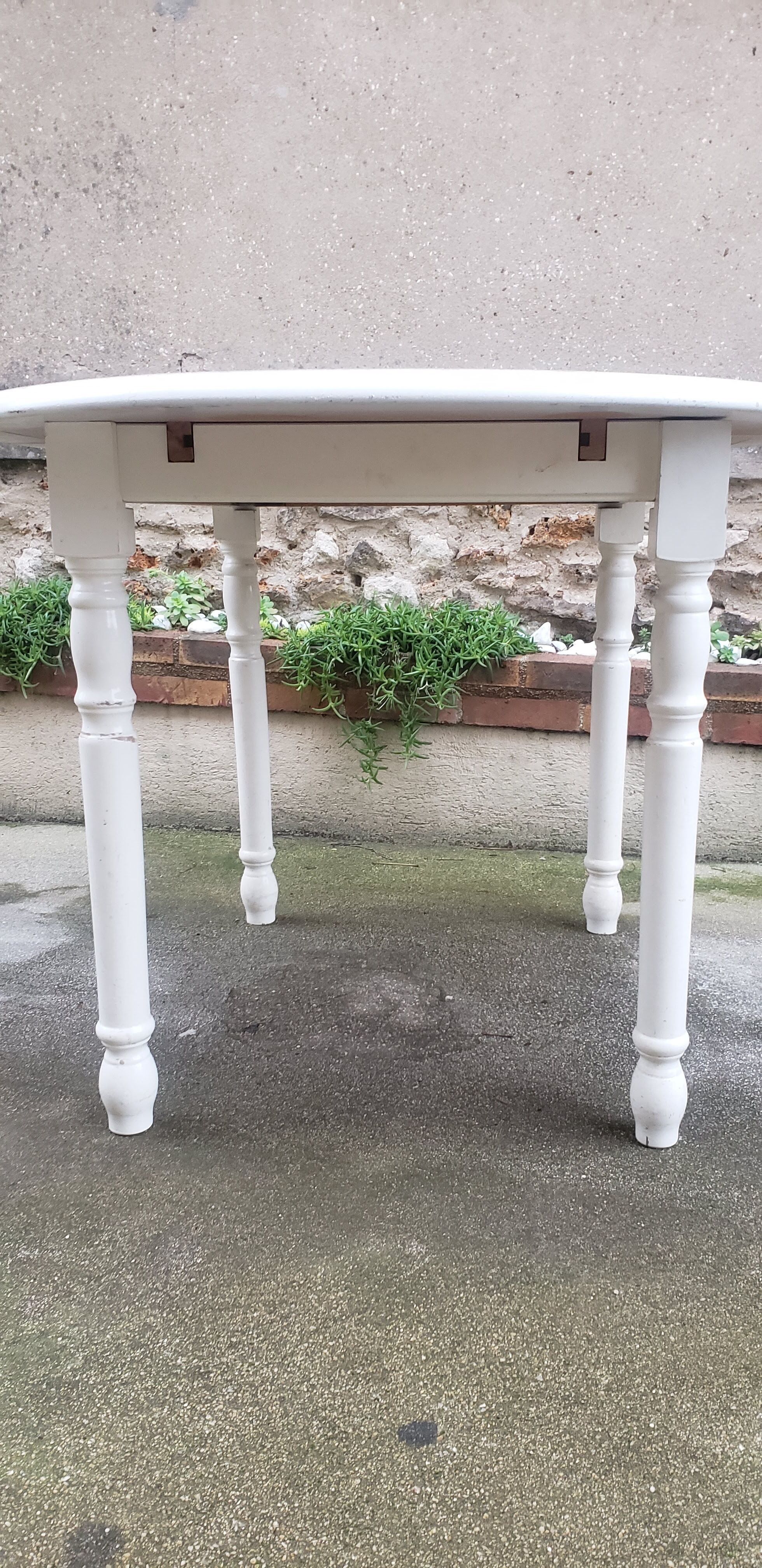 Vintage tiled interior or exterior table 100d*75h