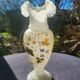 Vase en opaline émaillée Art nouveau