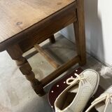 Solid oak chair for children