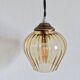 Amber vintage lamp