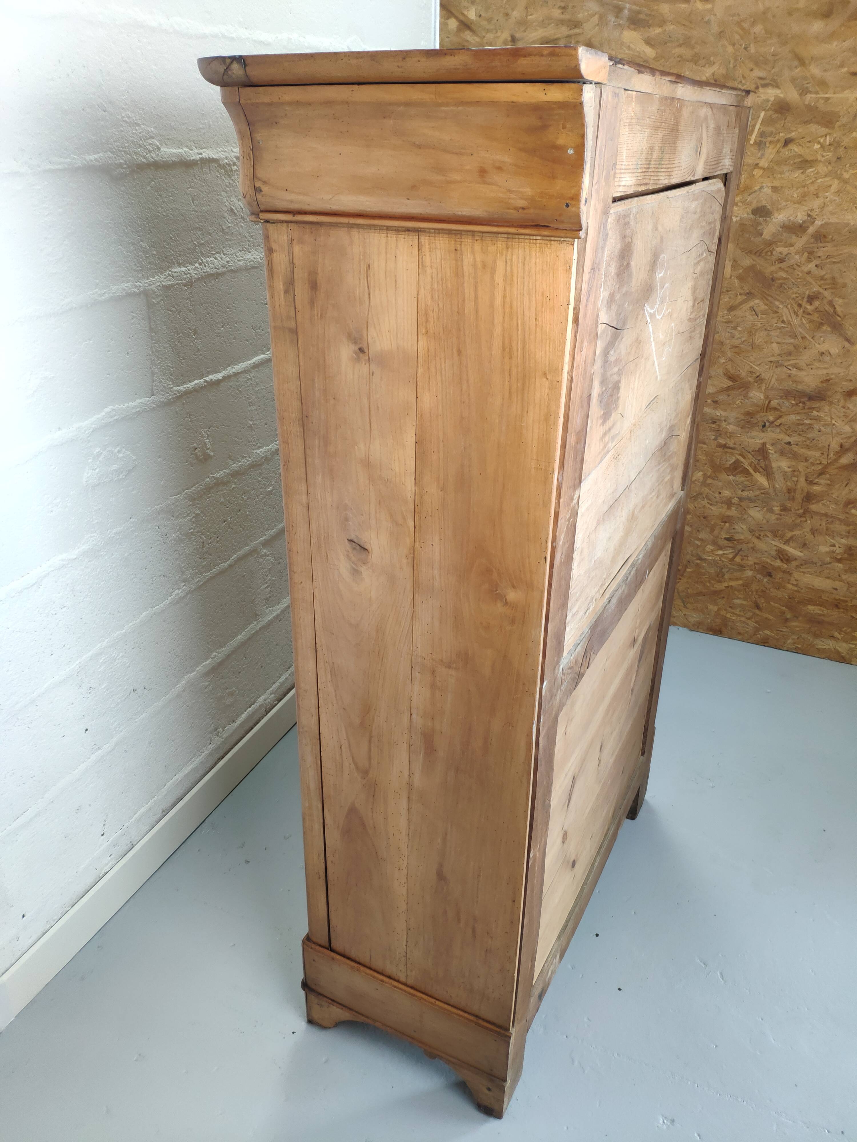 Louis Philippe glazed style secretary